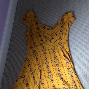 Yellow summer dress